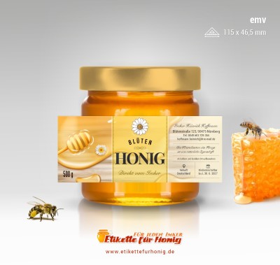 Honigetiketten - emv- 417