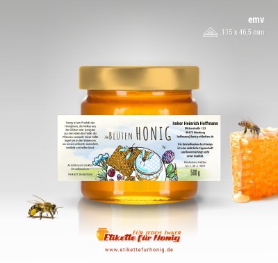 Honigetiketten - emv-6