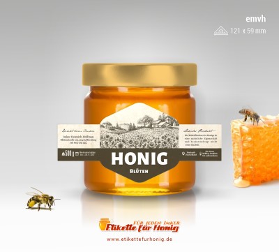Honigetiketten - emvh-105