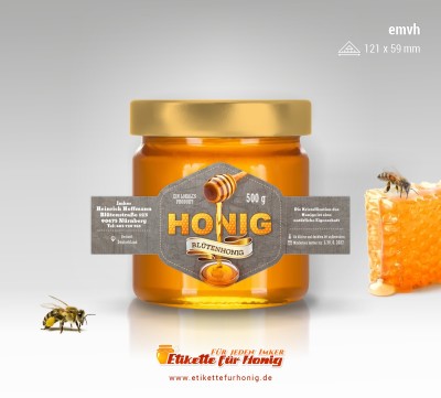 Honigetiketten - emvh- 114