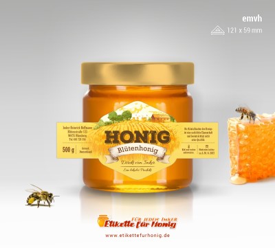 Honigetiketten - emvh- 121
