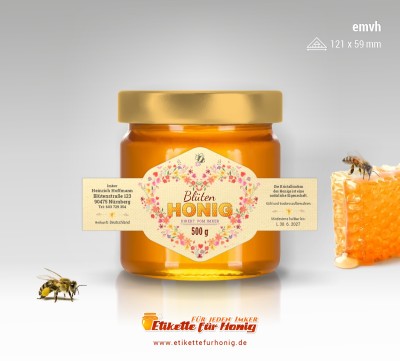 Honigetiketten - emvh- 130