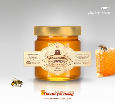 Honigetiketten - emvh-14