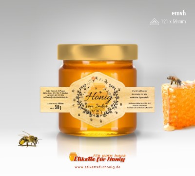 Honigetiketten - emvh-34