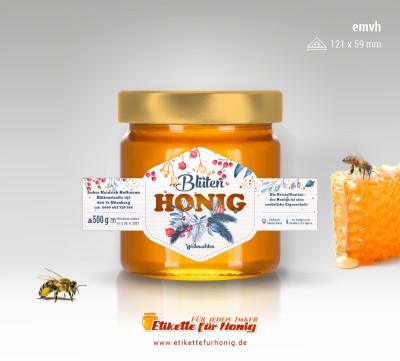 Weihnachtsetiketten - emvh - 1110003