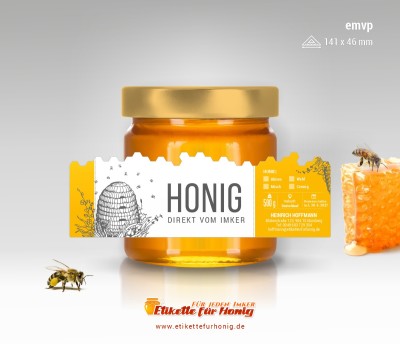 Honigetiketten - EMVP-141x46 - 10