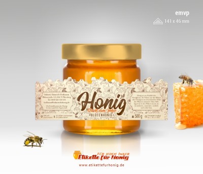 Honigetiketten - EMVP-141x46 - 30