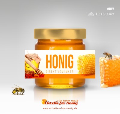 Honigetiketten - emvu - 20