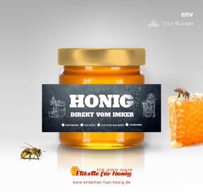 Honigetiketten - emvu - 27