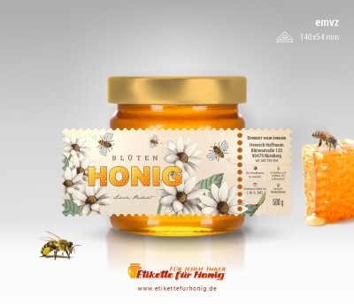 Honig-etiketten - emvz- 103