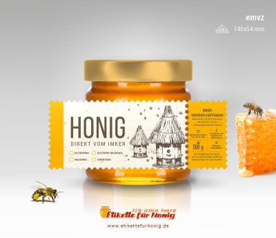 Honigetiketten emvz-49
