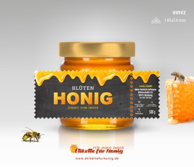 Honig-etiketten - emvz- 70