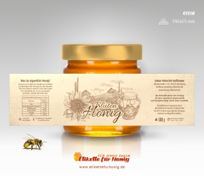 Honigetiketten - emw-10