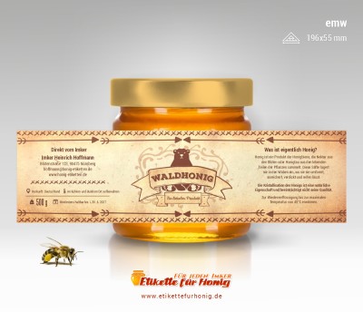Honigetiketten - emw-11