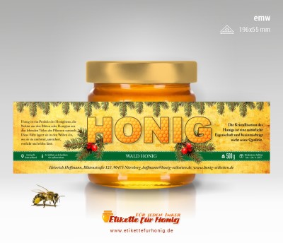 Honigetiketten - emw-13