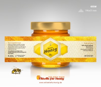 Honigetiketten - emw-18