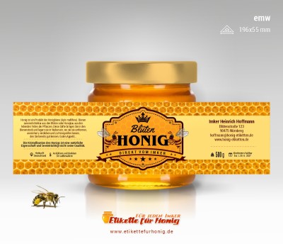 Honigetiketten - emw-2