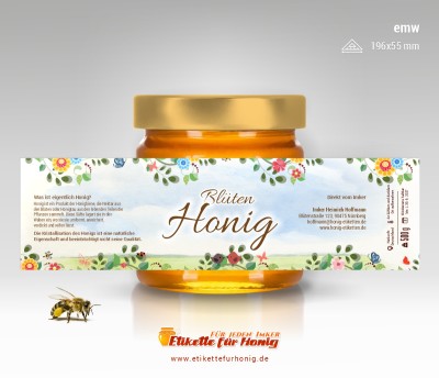 Honigetiketten - emw-23