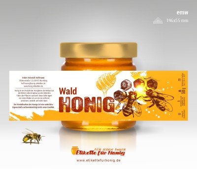 Honigetiketten - emw-24