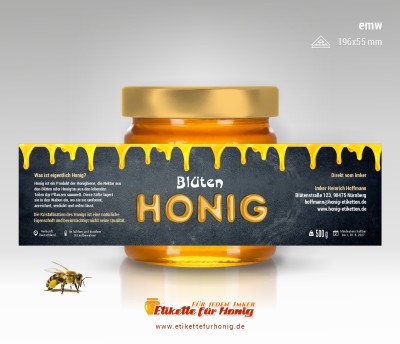 Honigetiketten - emw-29