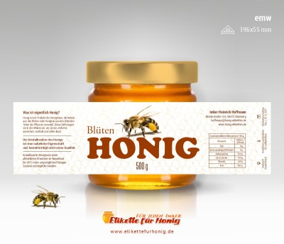 Honigetiketten - emw-31