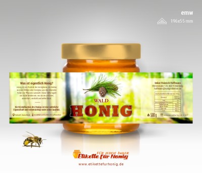 Honigetiketten - emw-33