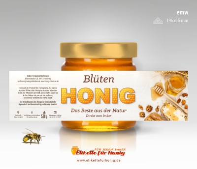 Honigetiketten - emw-7
