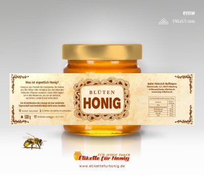 Honigetiketten - emw-9