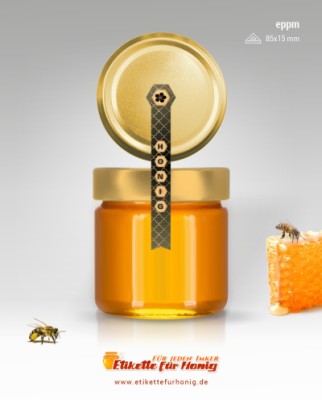 Honigetiketten 85x15 - eppm - 13