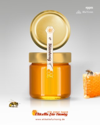 Honigetiketten 85x15 - eppm-d - 1