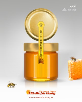 Honigetiketten 85x15 - eppm-d - 13