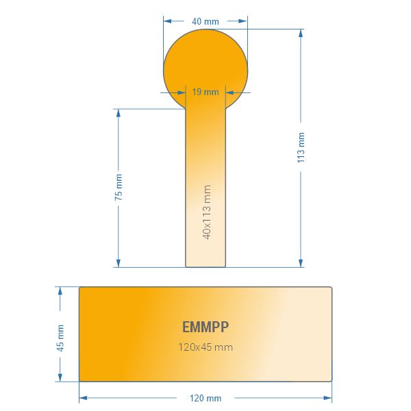 Rozměry etikety pro med