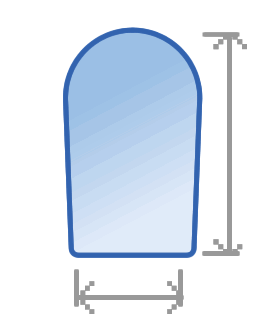 Etikettenmaße für Met