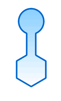 Selbstklebendes Etikett für Honig